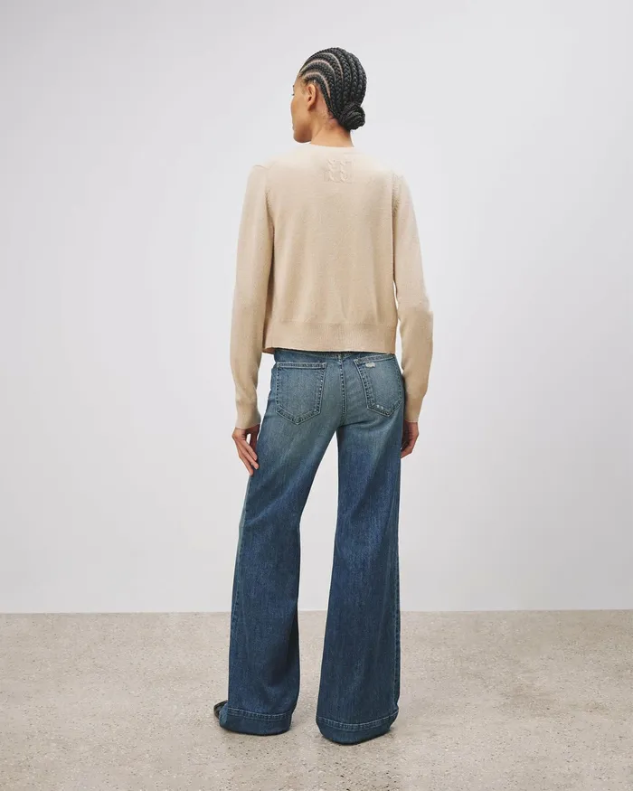 MARCH CARDIGAN Espresso Women Nili Lotan Knits and Sweaters