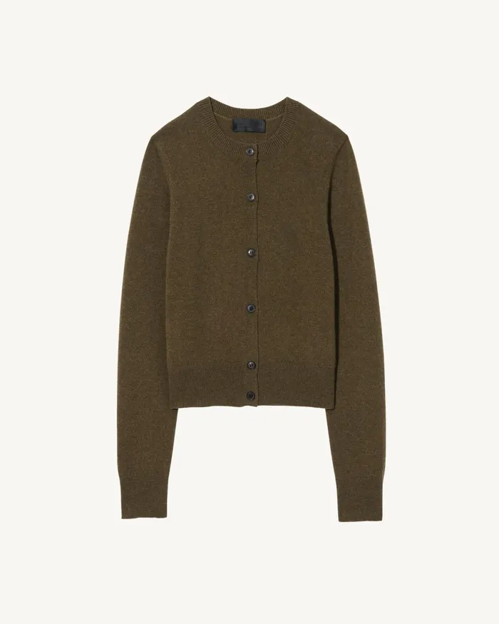 MARCH CARDIGAN Espresso Women Nili Lotan Knits and Sweaters