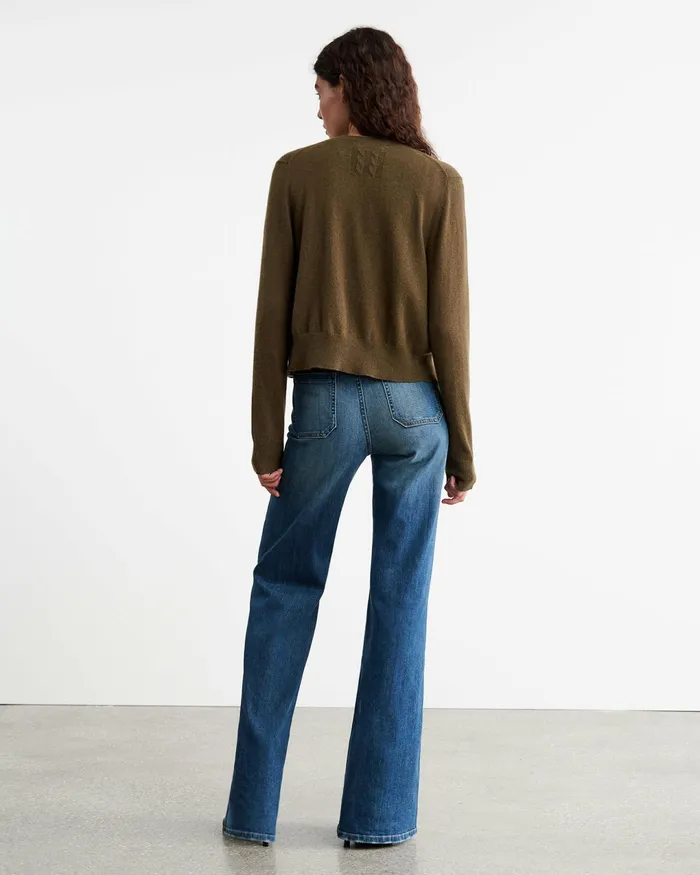 MARCH CARDIGAN Espresso Women Nili Lotan Knits and Sweaters