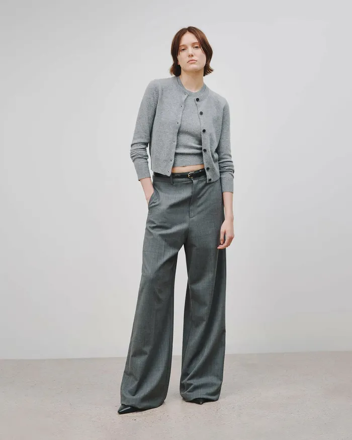 MARCH CARDIGAN Espresso Women Nili Lotan Knits and Sweaters