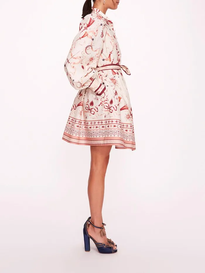 Marchesa Dresses Sylvan Red Multi 8211 Women