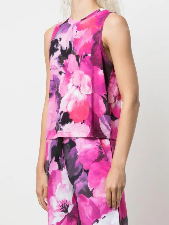 Marchesa Marchesa Active Casey Top Printed Raspberry Multi 8211 Women