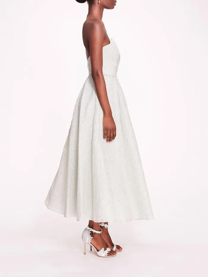 Marchesa Marchesa Notte Cloque Sweetheart Dress Mint 8211 Women
