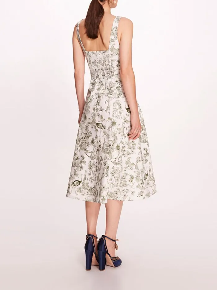 Marchesa Marchesa Rosa Elowen Dress Ivorygreen 8211 Women