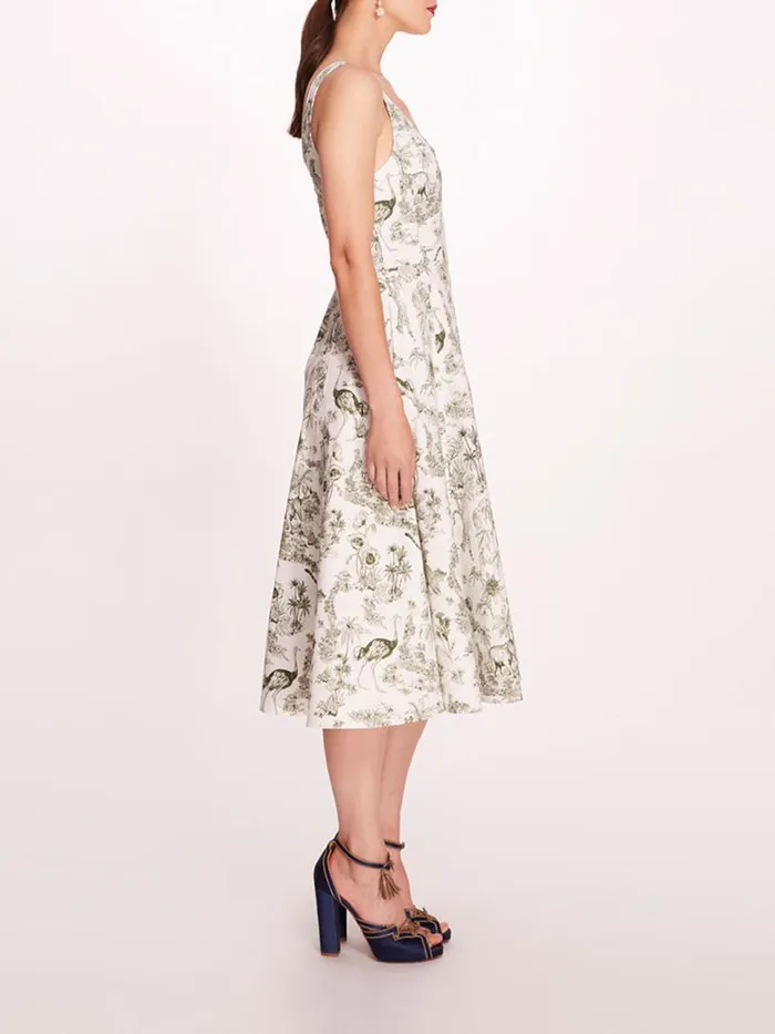 Marchesa Marchesa Rosa Elowen Dress Ivorygreen 8211 Women