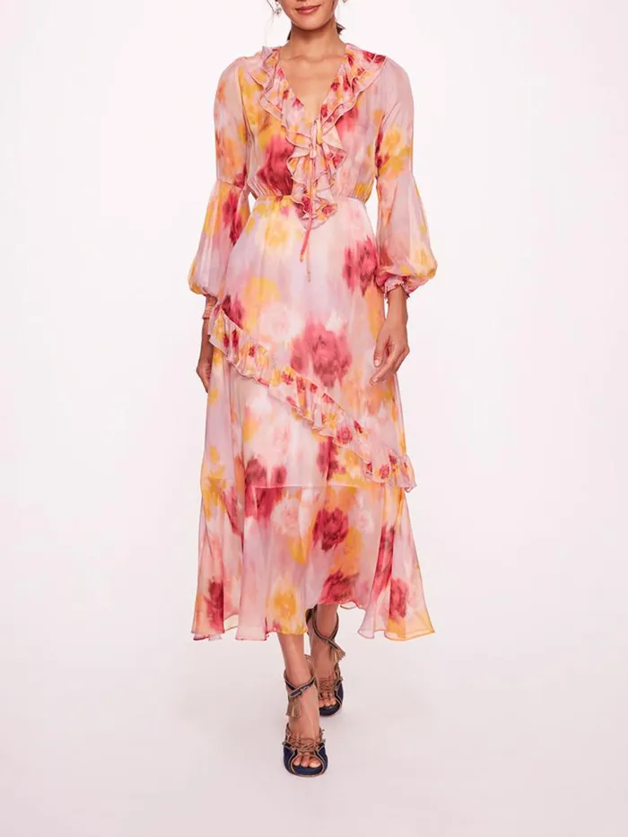 Marchesa Marchesa Rosa Varda Pink Multi 8211 Women