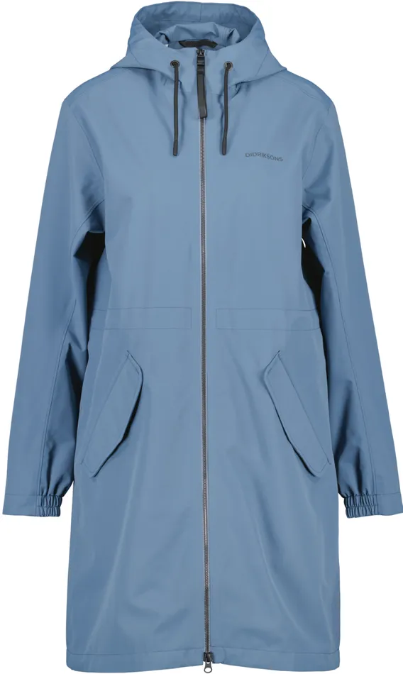 Marta Parka True Blue Women Didriksons Spring Jackets