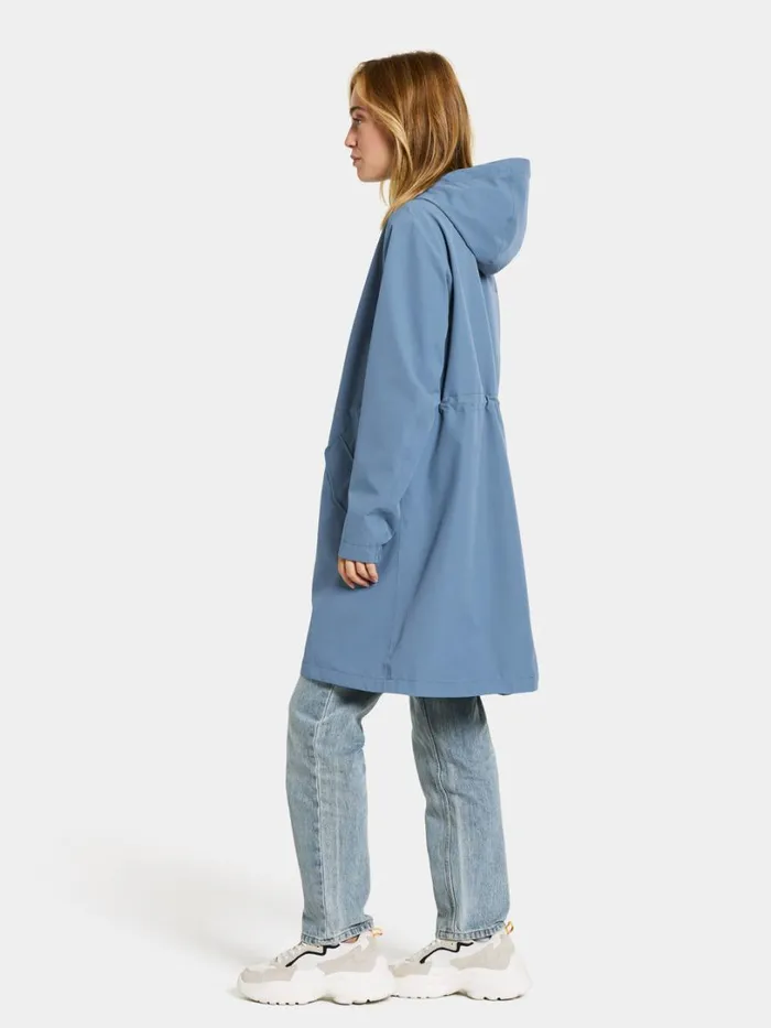 Marta Parka True Blue Women Didriksons Spring Jackets