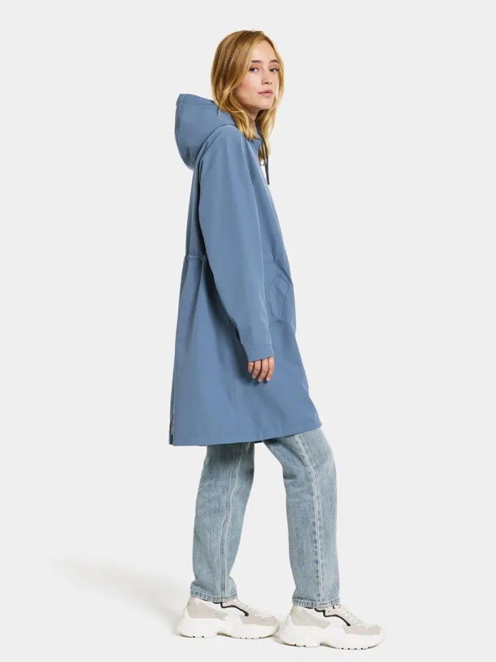 Marta Parka True Blue Women Didriksons Spring Jackets