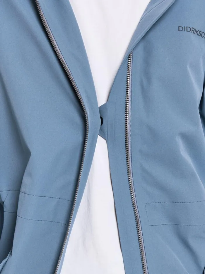 Marta Parka True Blue Women Didriksons Spring Jackets