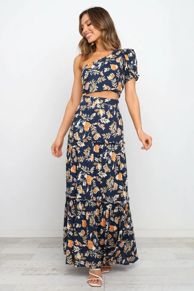 Matching Sets Petal and Pup Women Aimee Top Navy