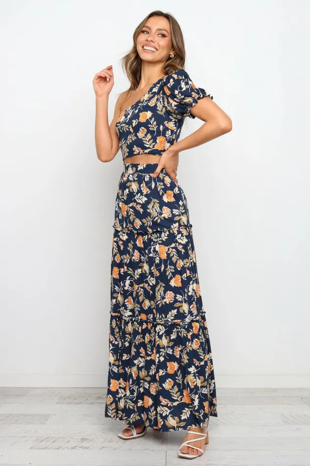 Matching Sets Petal and Pup Women Aimee Top Navy
