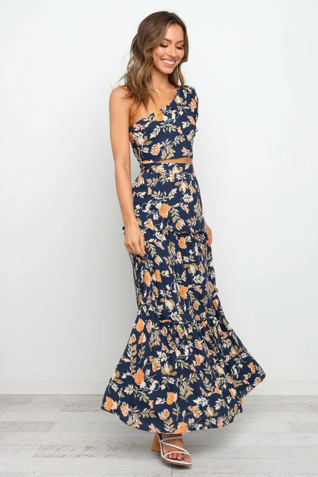 Matching Sets Petal and Pup Women Aimee Top Navy