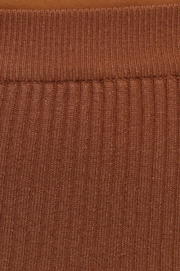 Matching Sets Petal and Pup Women Scalli Skirt Cognac