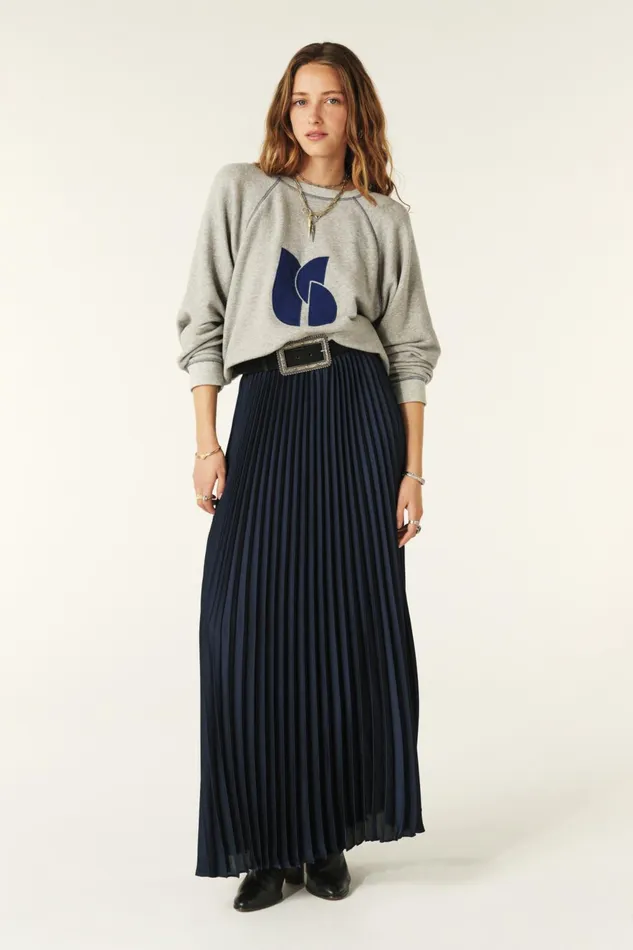 Maxi Skirt Wow Blue Women Baandsh Skirts and Shorts
