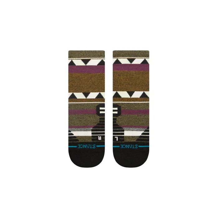 Medium Performance Wool Quarter Socks Climbers 8211 Green MenWomen Stance Quarter