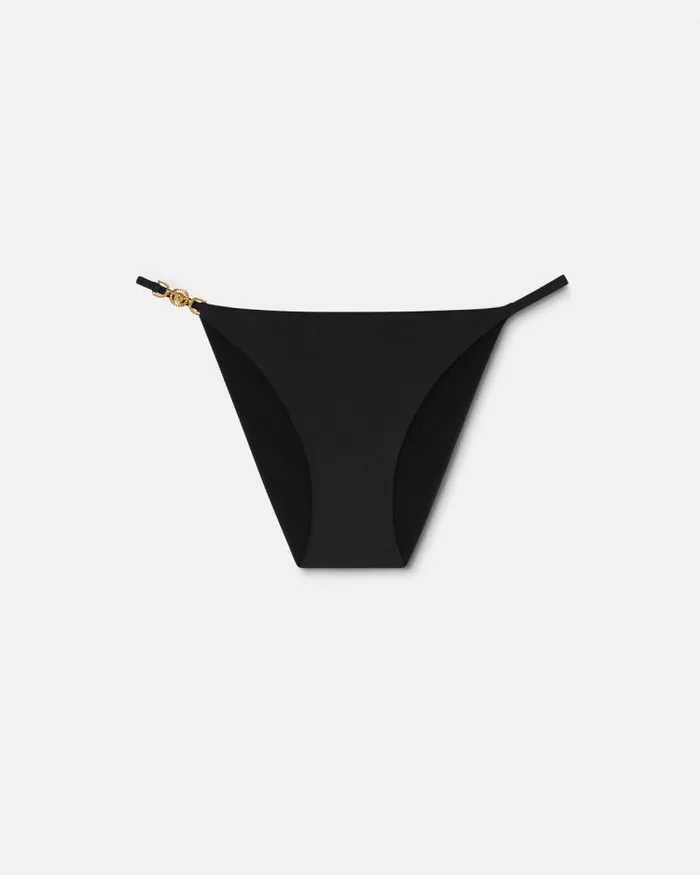 Medusa 03995 Bikini Bottoms Black Women Versace Swimwear