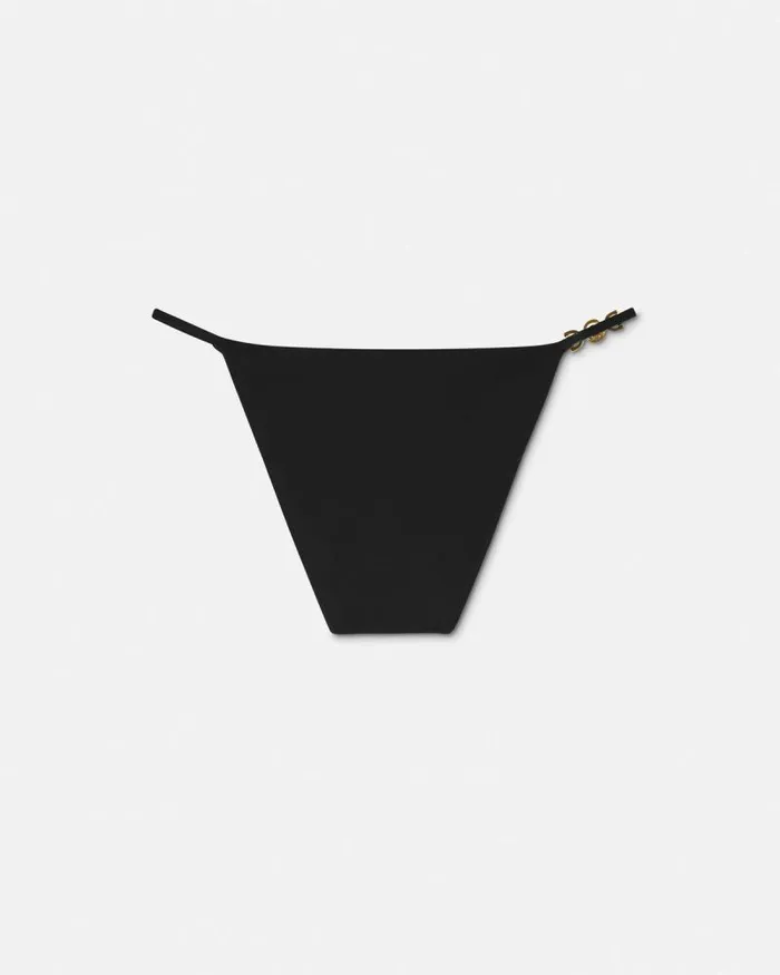 Medusa 03995 Bikini Bottoms Black Women Versace Swimwear