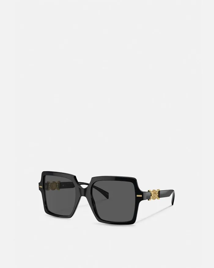 Medusa 03995 Butterfly Sunglasses Blackgold Women Versace Sunglasses