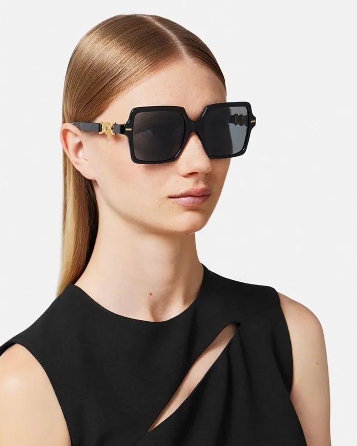 Medusa 03995 Butterfly Sunglasses Blackgold Women Versace Sunglasses