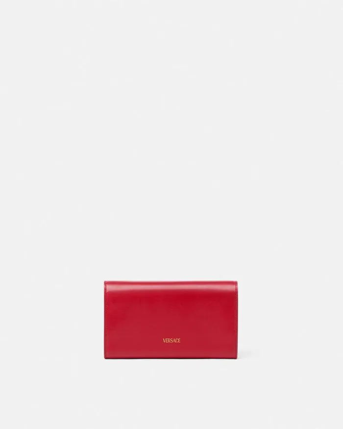 Medusa 03995 Clutch Red Women Versace Shoulder and Crossbody