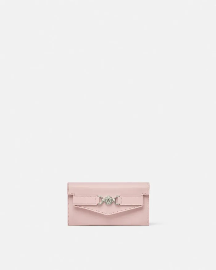 Medusa 03995 Long Wallet Light Pink Women Versace Wallets