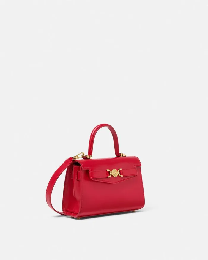 Medusa 03995 Small Handbag Red Women Versace Top Handle