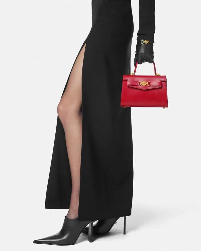 Medusa 03995 Small Handbag Red Women Versace Top Handle