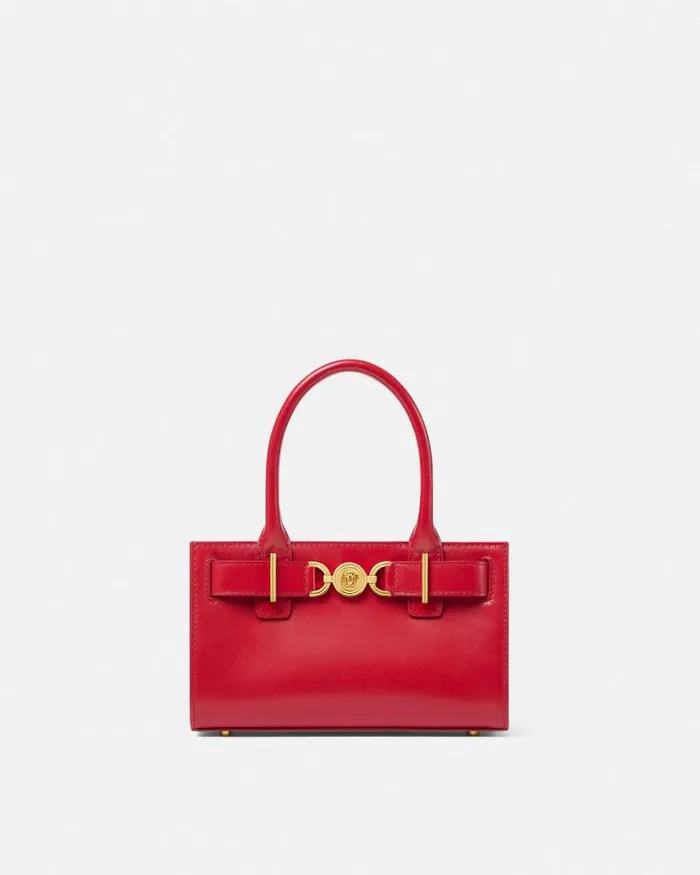 Medusa 03995 Small Tote Bag Red Women Versace Totes