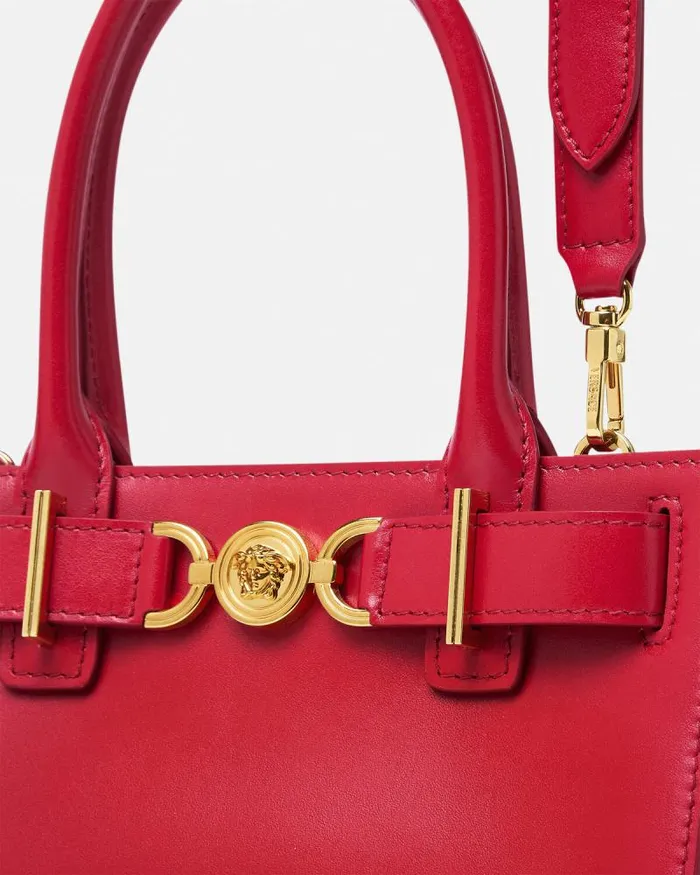 Medusa 03995 Small Tote Bag Red Women Versace Totes