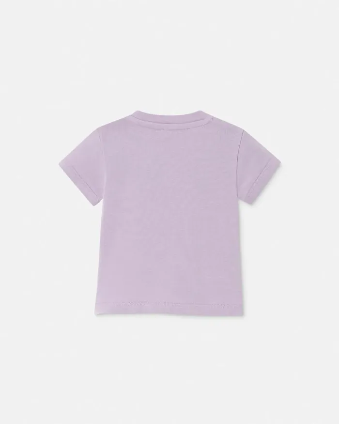 Medusa Baby TShirt Lilac Children Versace Clothing