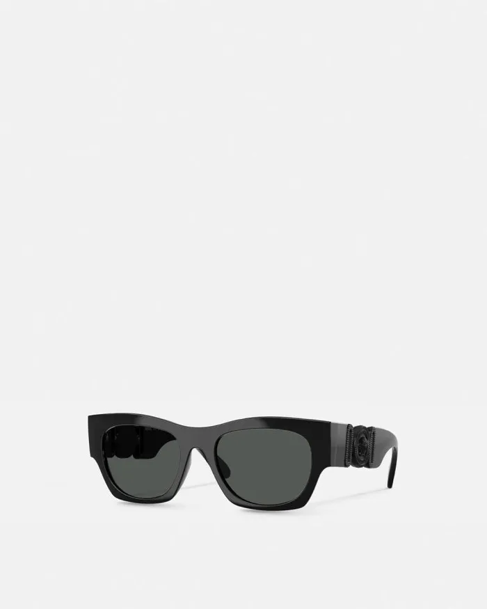 Medusa Biggie Sunglasses Black Men Versace Sunglasses
