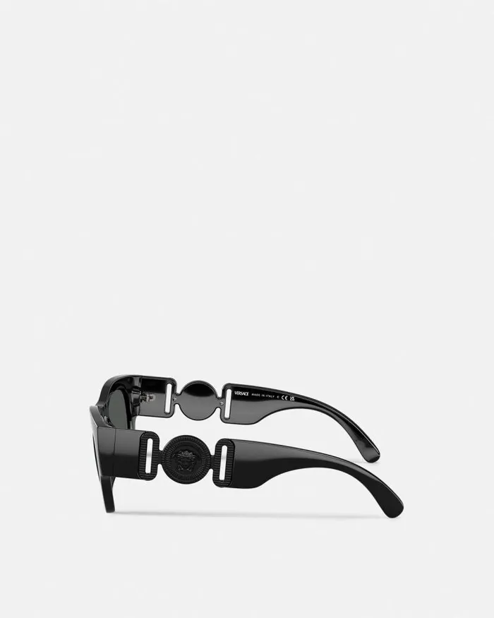 Medusa Biggie Sunglasses Black Men Versace Sunglasses