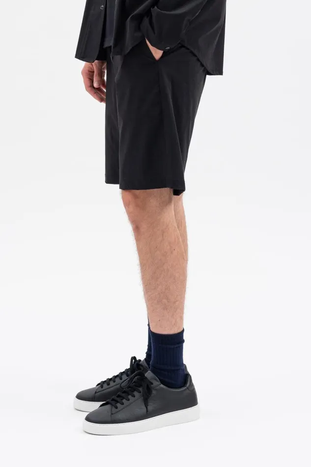 Men Aaren Travel Light Short Black Norse Projects Shorts