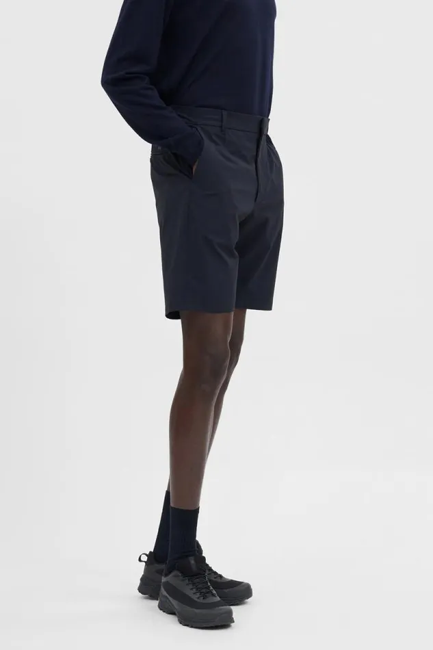 Men Aaren Travel Light Short Dark Navy Norse Projects Shorts