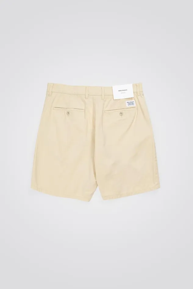 Men Aros Regular Light Shorts Oatmeal Norse Projects Shorts