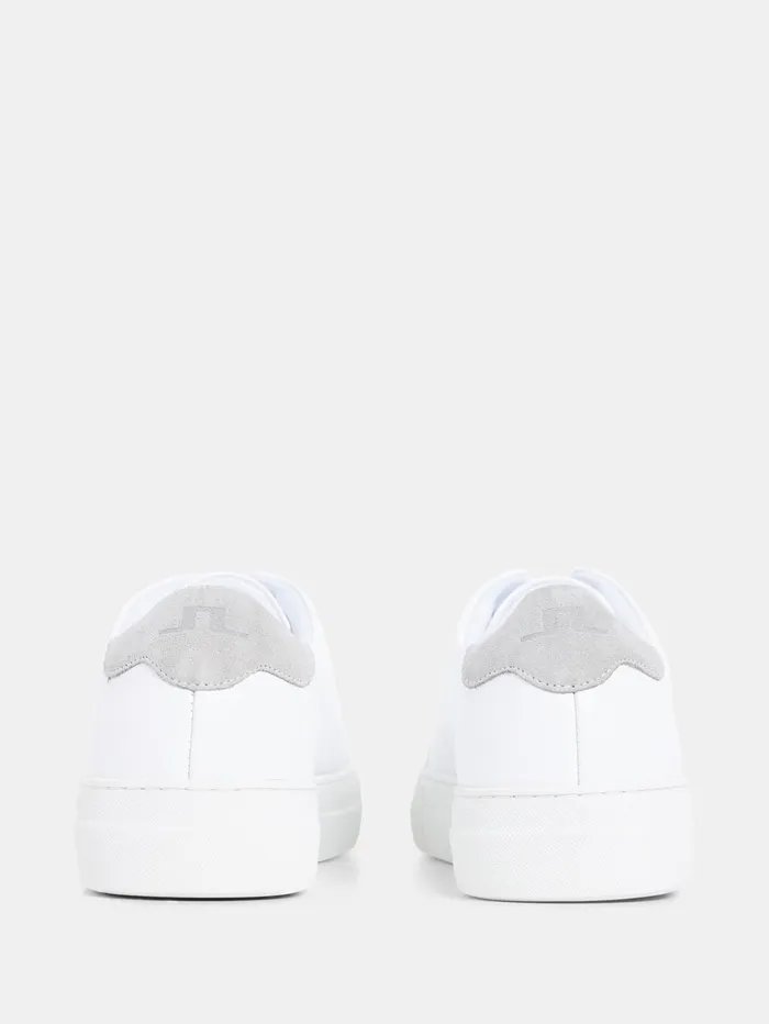 Men Art Signature Leather Sneaker White JLindeberg Shoes Men Art Signature Leather Sneaker White JLindeberg Shoes