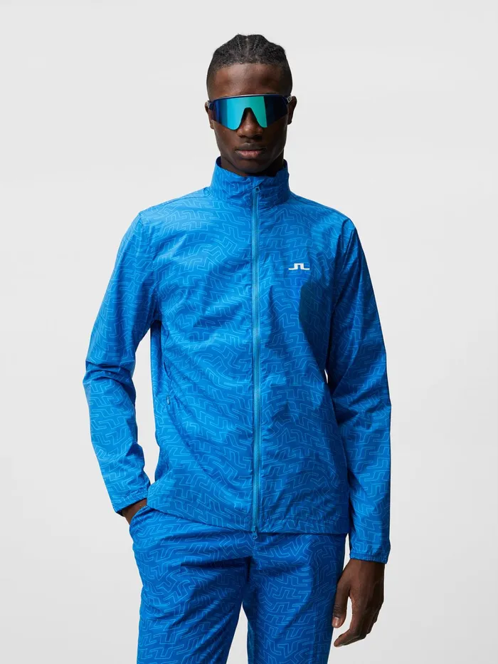 Men Ash Light Packable Jkt Print Lapis Outline Bridge Swirl JLindeberg Jackets Men Ash Light Packable Jkt Print Lapis Outline Bridge Swirl JLindeberg Jackets