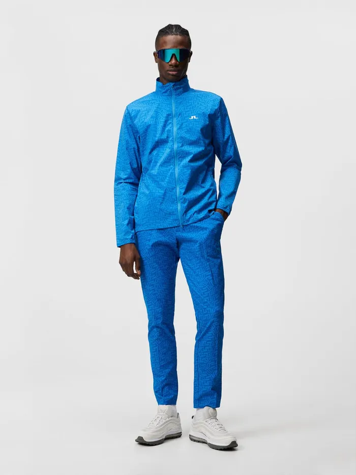 Men Ash Light Packable Jkt Print Lapis Outline Bridge Swirl JLindeberg Jackets Men Ash Light Packable Jkt Print Lapis Outline Bridge Swirl JLindeberg Jackets