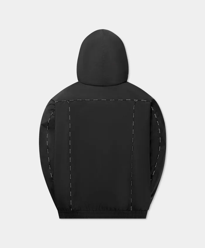 Men Black Amadi Jacket Daily Paper Jackets Men Black Amadi Jacket Daily Paper Jackets