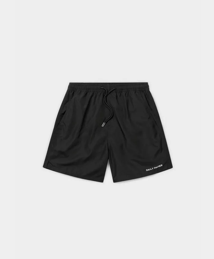 Men Black Etype Swim Shorts Daily Paper Swimwear