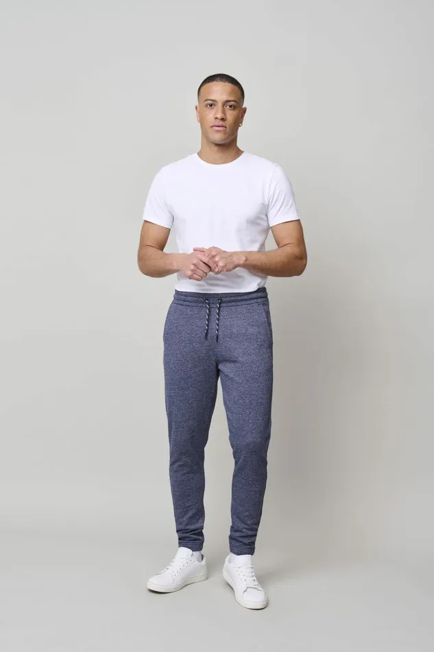 Men Blend Pants Pantsknitted Dress Blues