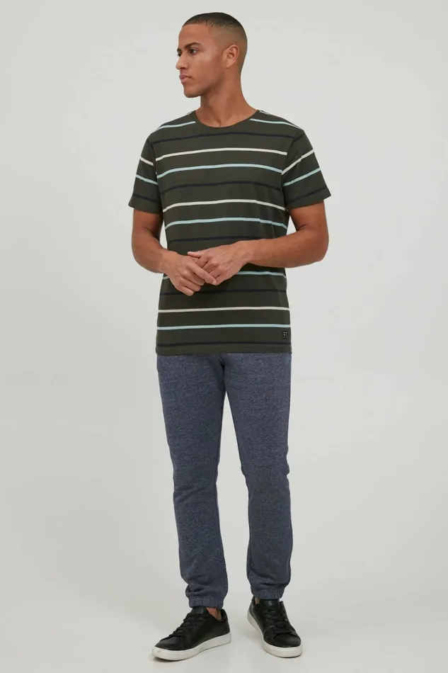 Men Blend Pants Pantsknitted Dress Blues