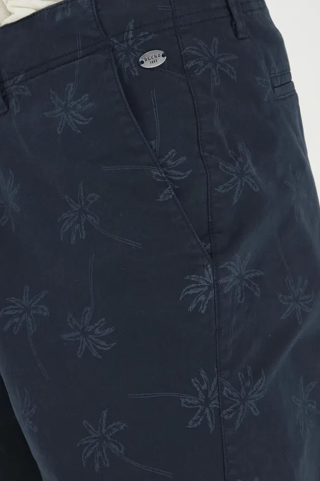 Men Blend Shorts Shorts Casual Dress Blues