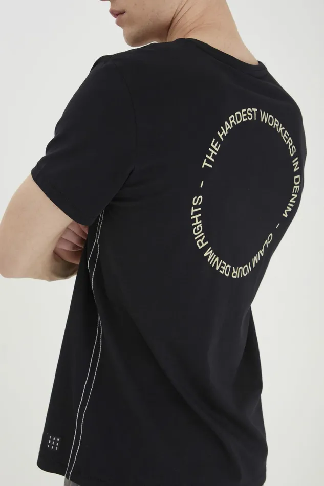 Men Blend TShirts Tshirt Black