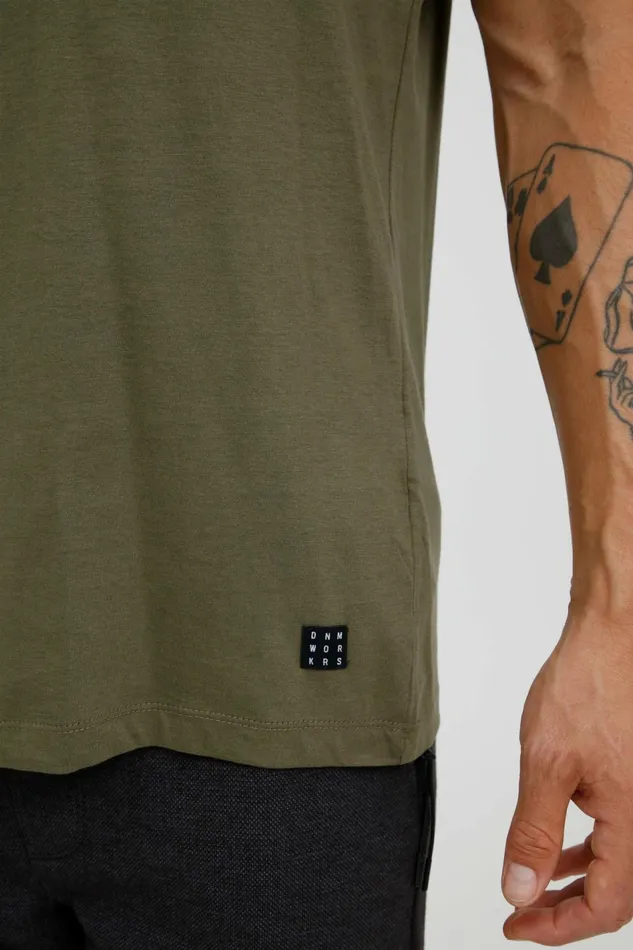 Men Blend TShirts Tshirt Winter Moss