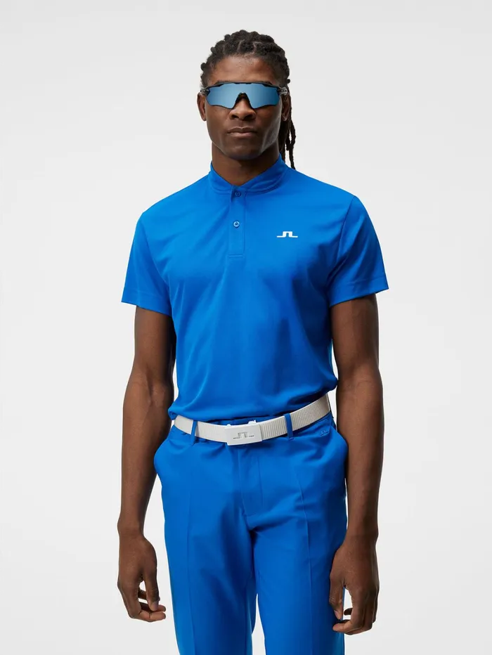 Men Bode Regular Fit Polo Lapis Blue JLindeberg Polo Shirts
