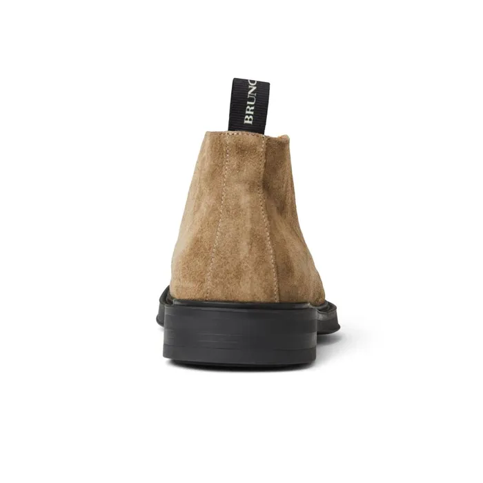 Men Boots Bruno Magli Taddeo Classic Chukka Suede BootTaupe