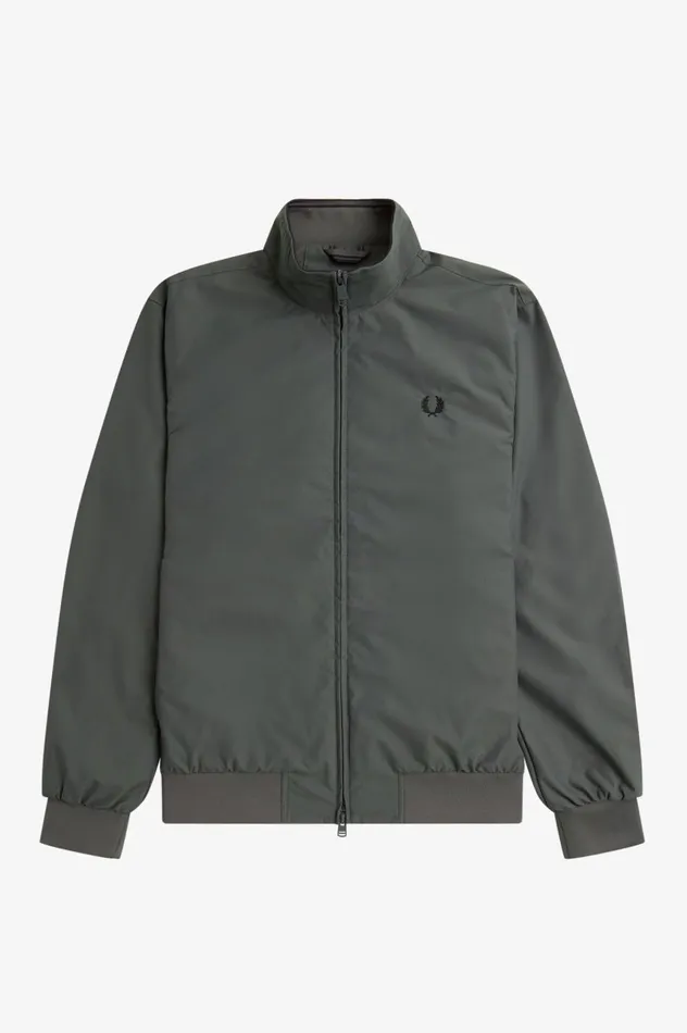 Men Brentham Jacket Field Green Fred Perry Coats and Jackets