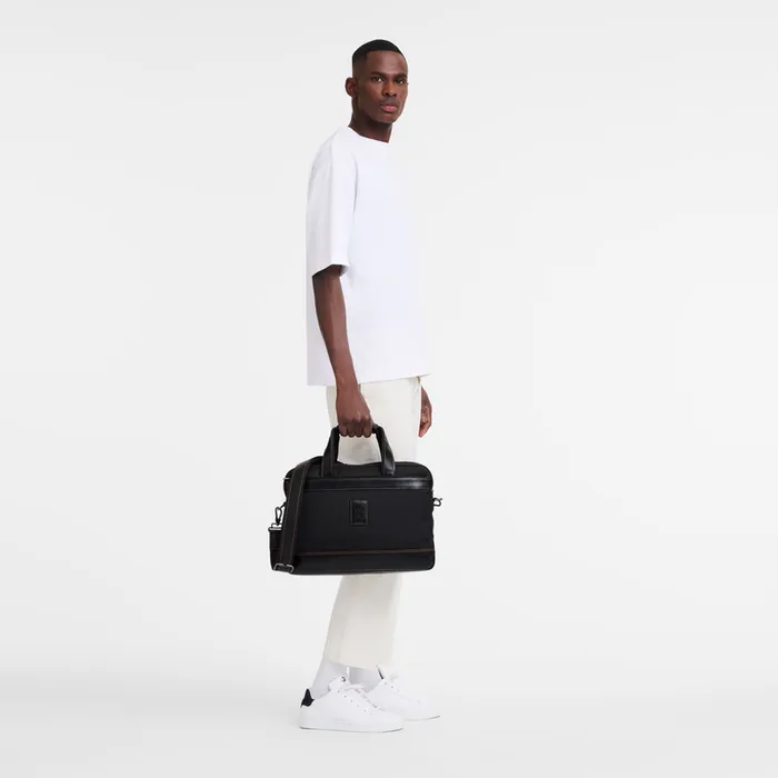 Men Briefcase Longchamp Boxford S Briefcase Black Men Briefcase Longchamp Boxford S Briefcase Black